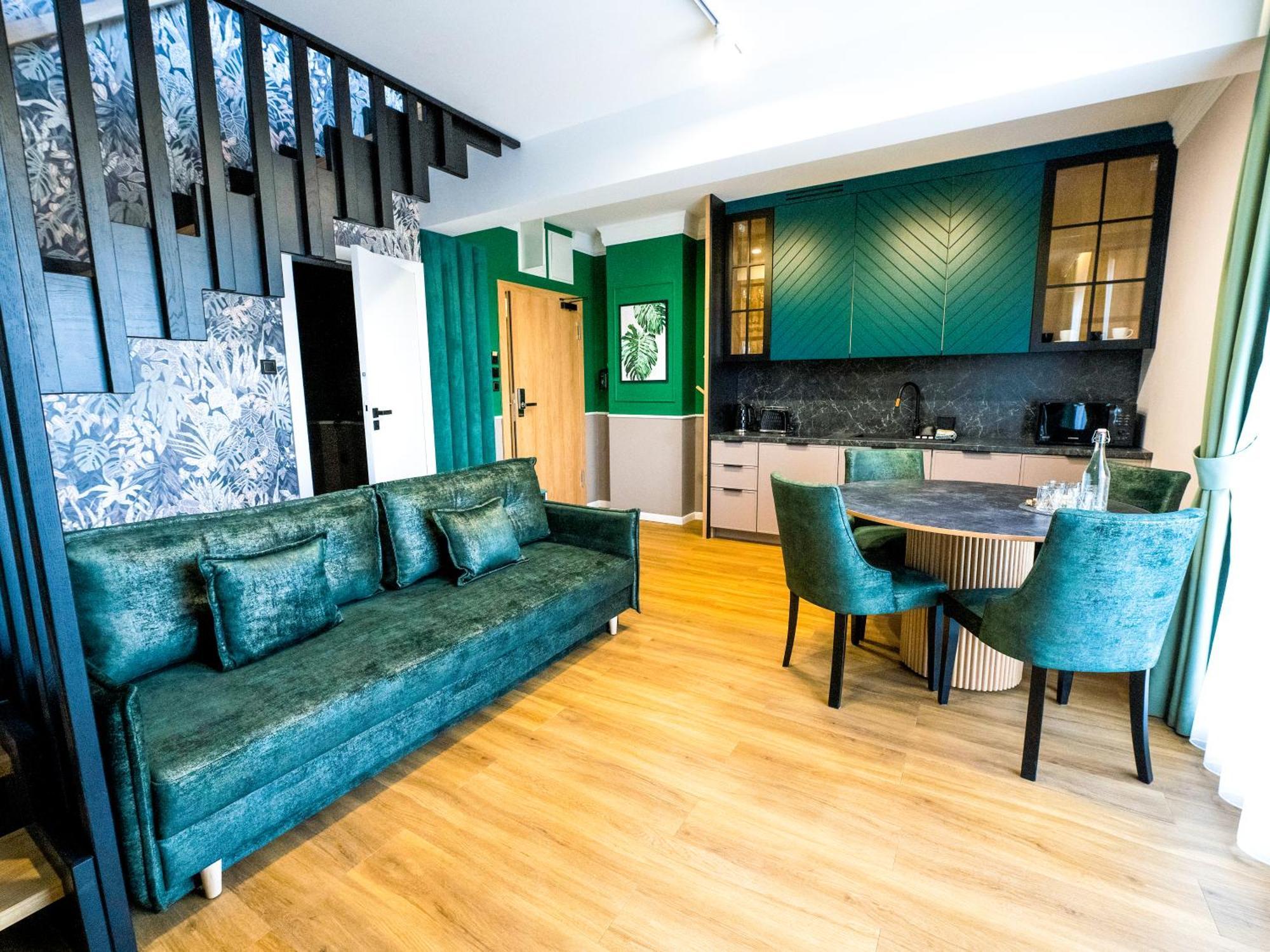 Aparthotel Green Concrete - Eko-Bus Na Plaze, Rowery I Masaze Swinemünde Exterior foto
