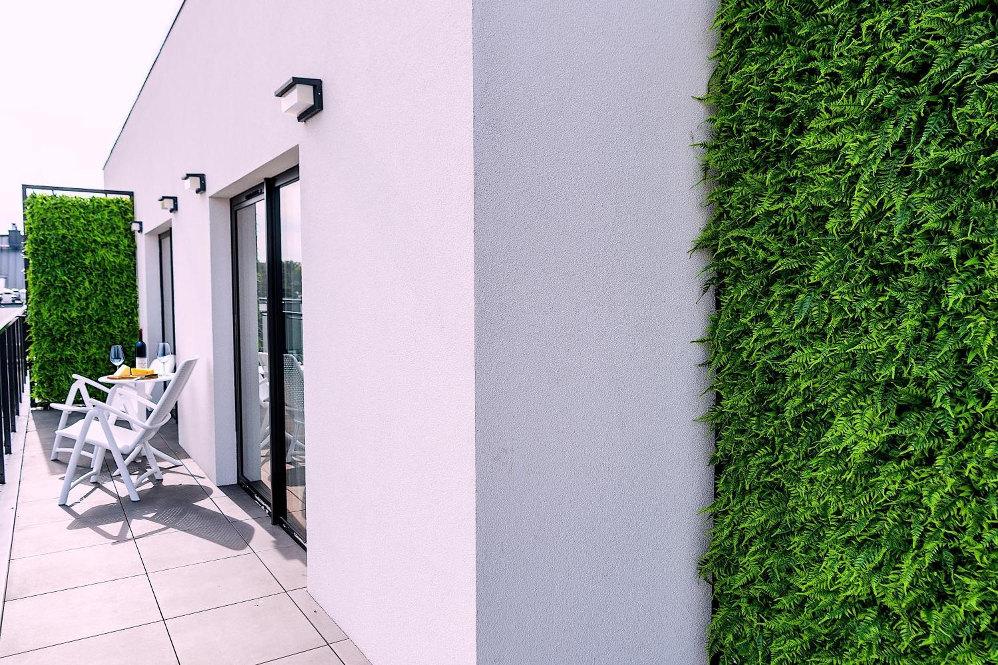 Aparthotel Green Concrete - Eko-Bus Na Plaze, Rowery I Masaze Swinemünde Exterior foto